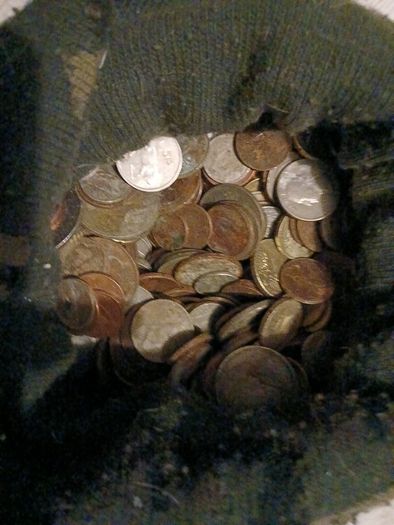 Lots of old coins