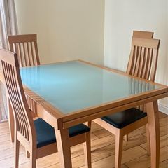 Free dining table and 4 chairs