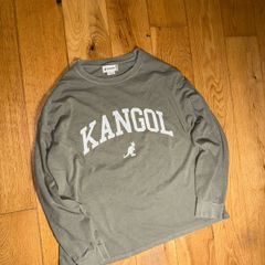 Kangol long sleeve khaki men size L