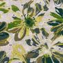 Green Floral Embroidered Fabric Image 2