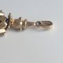 Vintage 9ct gold articulated clown pendant 6.24g Image 9