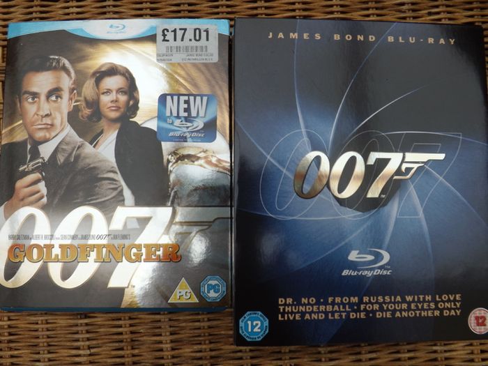 James Bond Blu Ray Collection