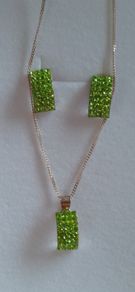 Brand new sterling silver set.
