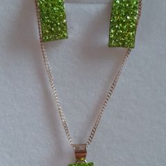 Brand new sterling silver set.