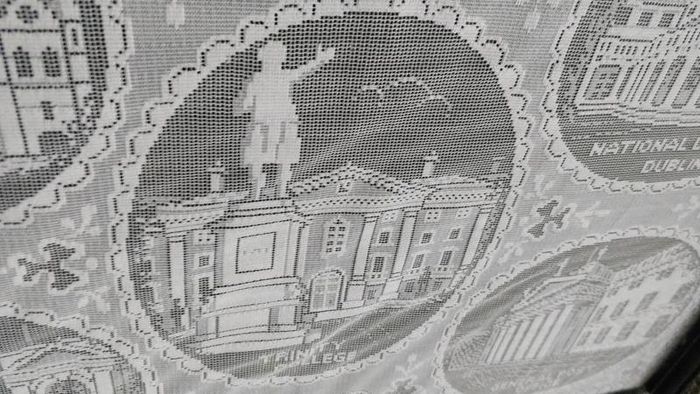 Original Dublin Buildings Pic in Lace