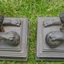Antique  Pair of Bakelite Sculpture Lions Image 6