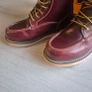 Men's Leather Moc Toe Boots, UK 8.6, UK 42.5 Image 5