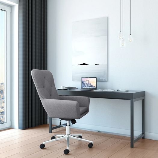 Alphason Benjamin Office Chair - Grey