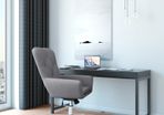 Alphason Benjamin Office Chair - Grey