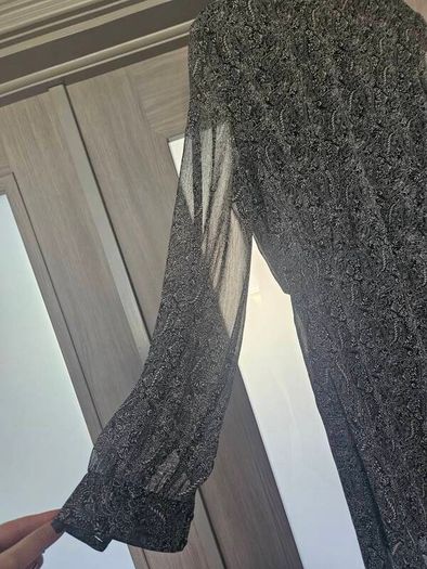 New look black and white dress