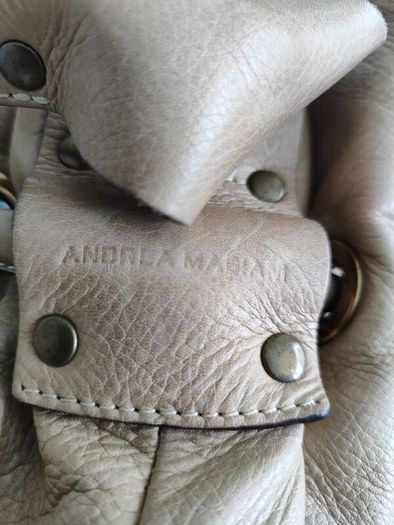 Leather Bag Andrea Mabiani