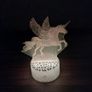 3D Unicorn LED Night Light - RGB Color Changing remote control Image 8