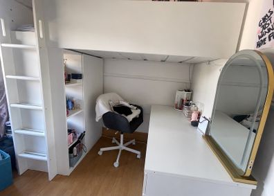 Ikea high sleeper bed