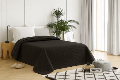 Luxury Bedspreads - Premium Quilted Fabric, Soft & Breathable, Elegant Design, Multiple Sizes, Double & King, Machine Washable, Fade Resistant, 7 Options