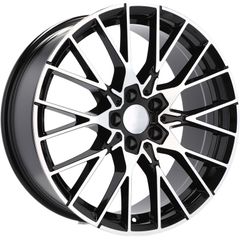 18" 788M Bmw Type Black Alloy Wheels Bmw Vw Opel 5x120