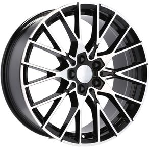 18" 788M Bmw Type Black Alloy Wheels Bmw Vw Opel 5x120
