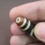 Antique Himalayan Tibetan Circle Square Eyes Agate Dzi Bead Amulet Pendant Image 4