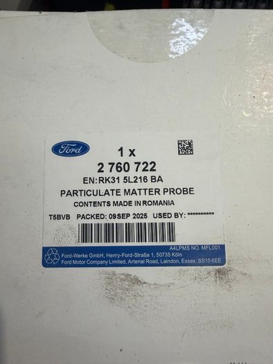 Transit Particulate Sensor