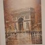 L'arc de Triomphe Framed Signed Picture Image 2