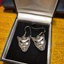 Vintage Theatre Mask Earrings Image 5