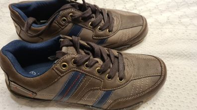 new brown boys shoes size 40