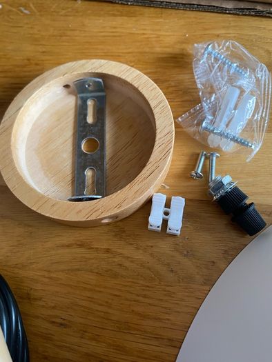 Pendant Light / NEW Wood & Aluminum LED