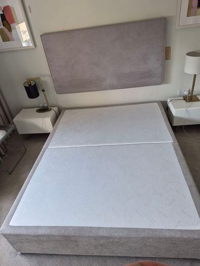 King Size Bed base and Headboard