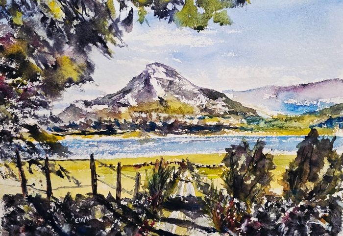 mount errigal watercolour