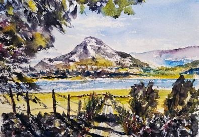 mount errigal watercolour