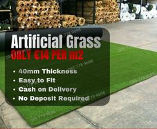 New 40mm Artificial Grass - Free Delivery
