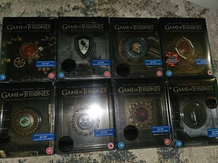 Game of Thrones limited edition Steelbooks