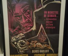 Frankenstein vintage movie poster