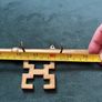 Large brass key hooks Image 3
