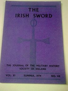 The Irish Sword Vol. XI Summer 1974 No. 44 Ireland military history