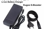 Kugoo G-Booster 48V/54.6V Charger, for 48V battery pack, 2A/2000mA charging current, DC 5.5 2.1 UK PLUG