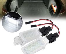 12V Trunk Boot Light For Skoda Kodiaq Octavia Mk2 MK3 2 3 Fabia MK1 Car Interior Storage Luggage Lamp LED Automotive Accessories