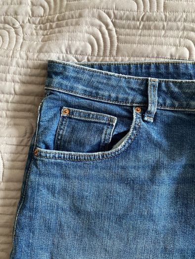 Boyfriend Denim Shorts, Marks & Spencer's, Size 12