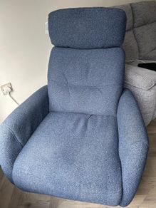 Electric recliner swivel armchair