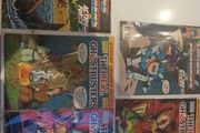 Transformer and ghost buster comics