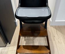 Ergobaby Evolve High Chair System - Dark Wood