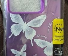 purple with white butterfly