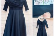 Joanne hynes designer dress festive chic black tie wedding
