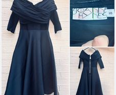 Joanne hynes designer dress festive chic black tie wedding