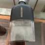 Edwardian Pewter Glass and Leather Gentlemans Hip Flask Image 7