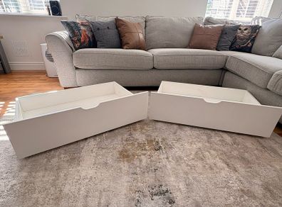 Pair of Under Bed Storage Drawers