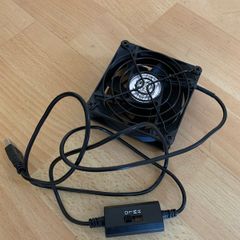 USB Fan With 3 Speed Settings