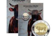 Malta 2 Euro Base Metals Brilliant Uncirculated Coin 2025 - The Maltese Ox - Maltese Native Species