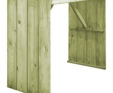 Bar Table 130x60x110 cm Impregnated Pinewood