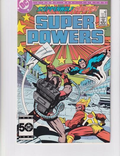 Super Powers #4 Darkseid 1985 Dc Copper Age Comic