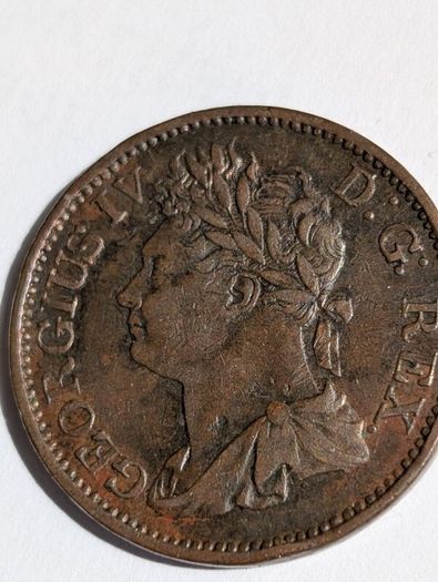 1822 Irish Halfpenny